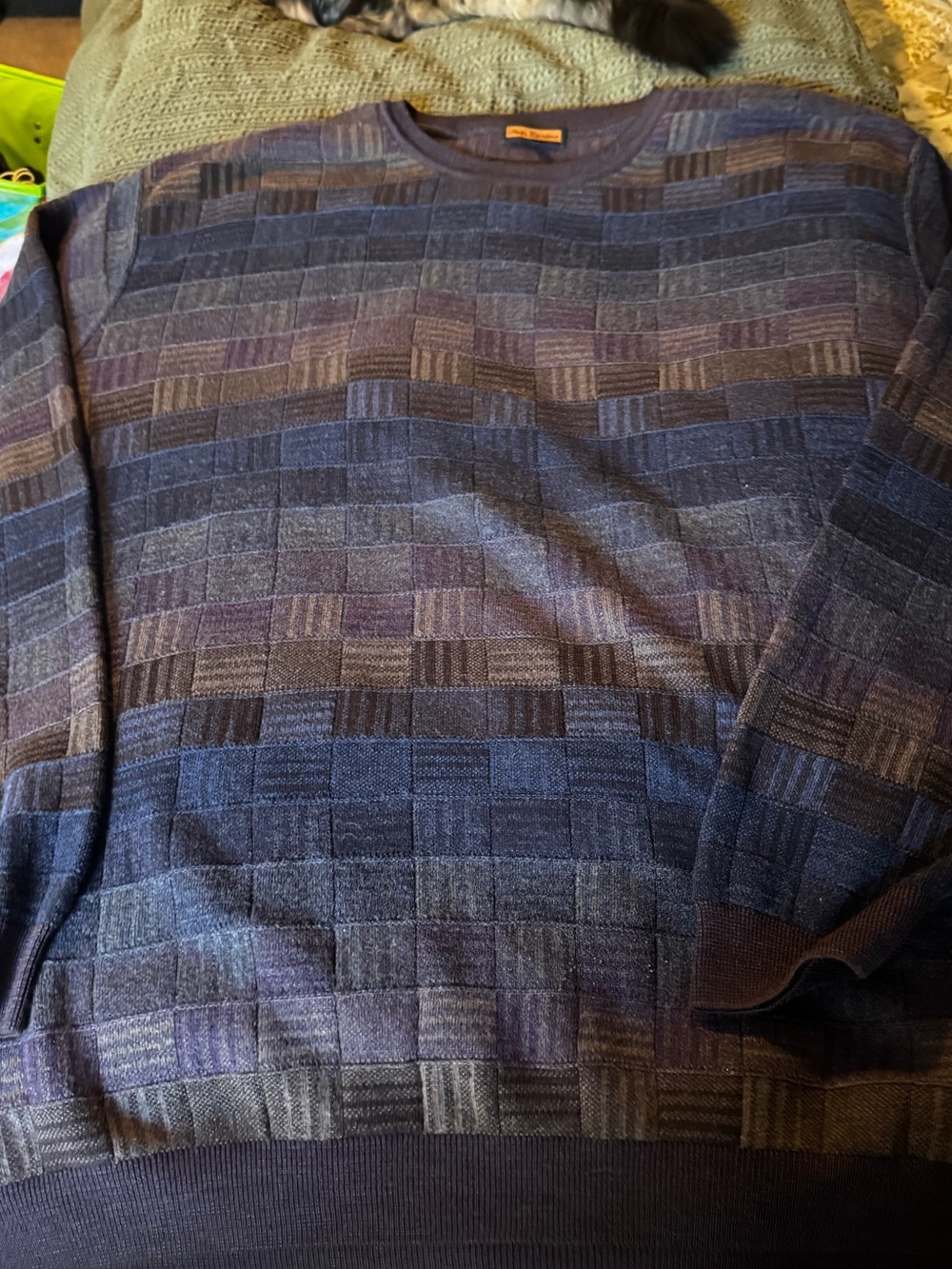 Vintage Lenor Romano Men's Crewneck Sweater XXXLT